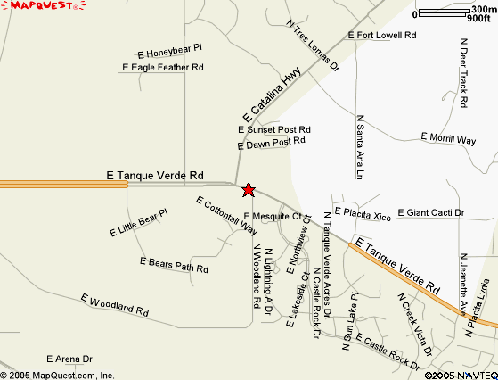 Map to Fortunato's Italian Deli